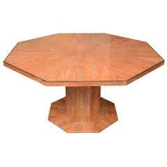 Octagonal Marble Dining Table