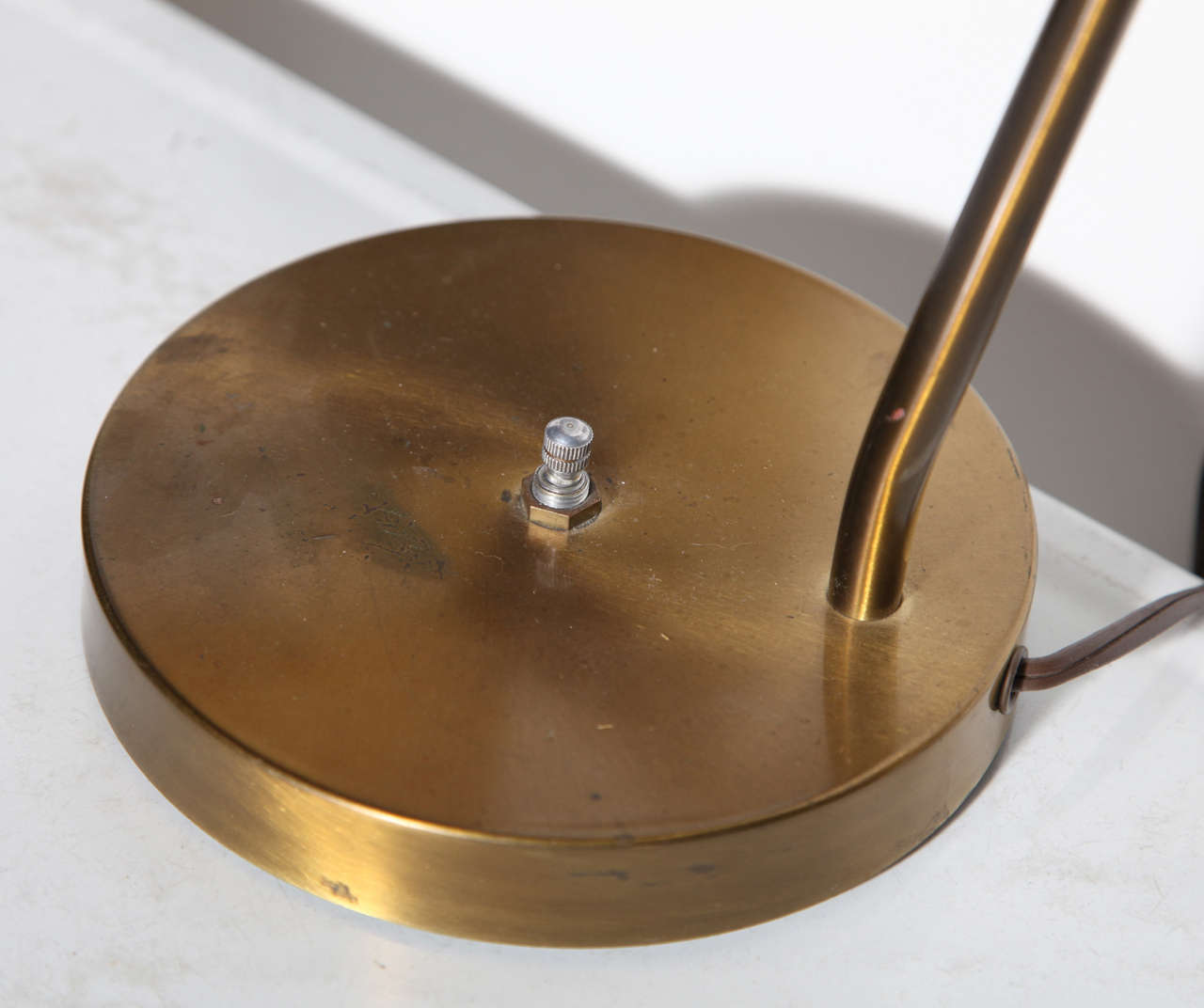 Mid-Century Modern rare 1940s Greta Grossman Magnusson Double Cone Table Lamp
