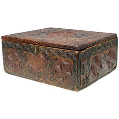 18th to 19th Century French Alpes Writing Box