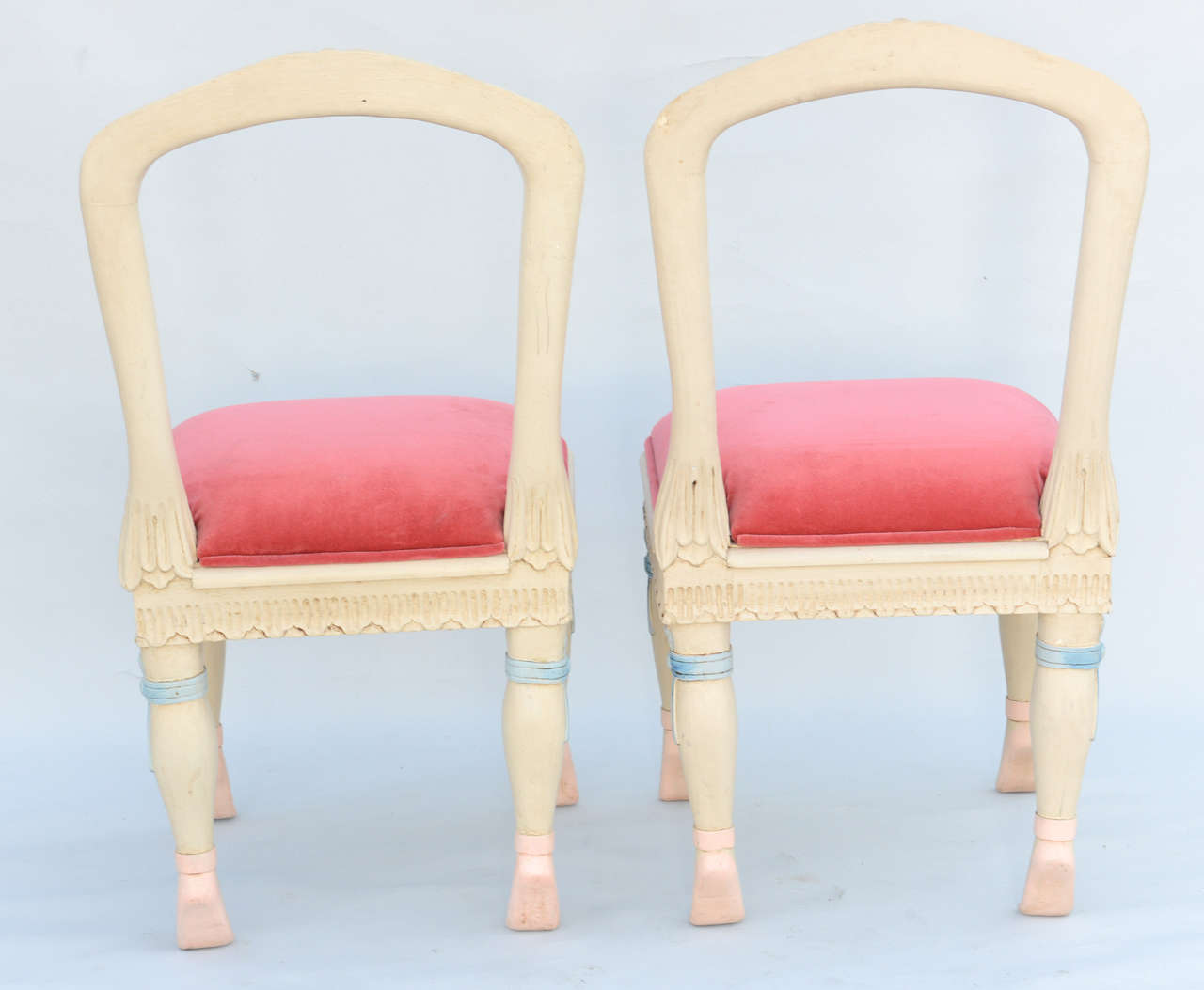 Set of Four Ballerina Side Chairs 1