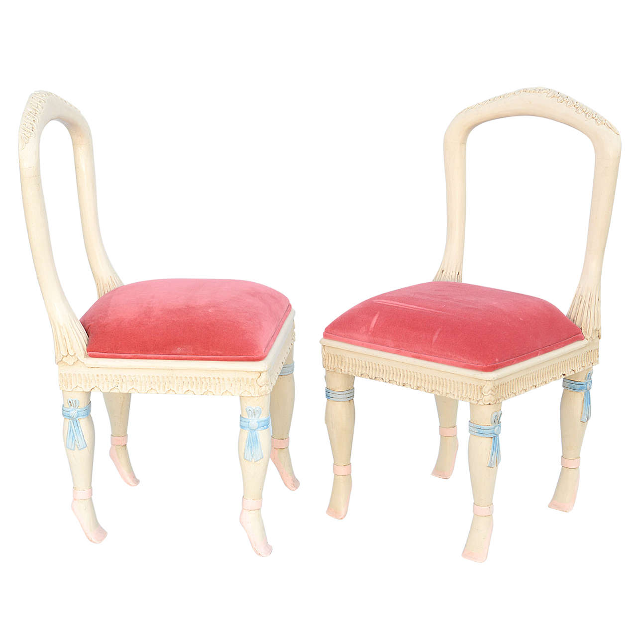 Set of Four Ballerina Side Chairs