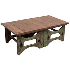 Industrial Base Coffee Table