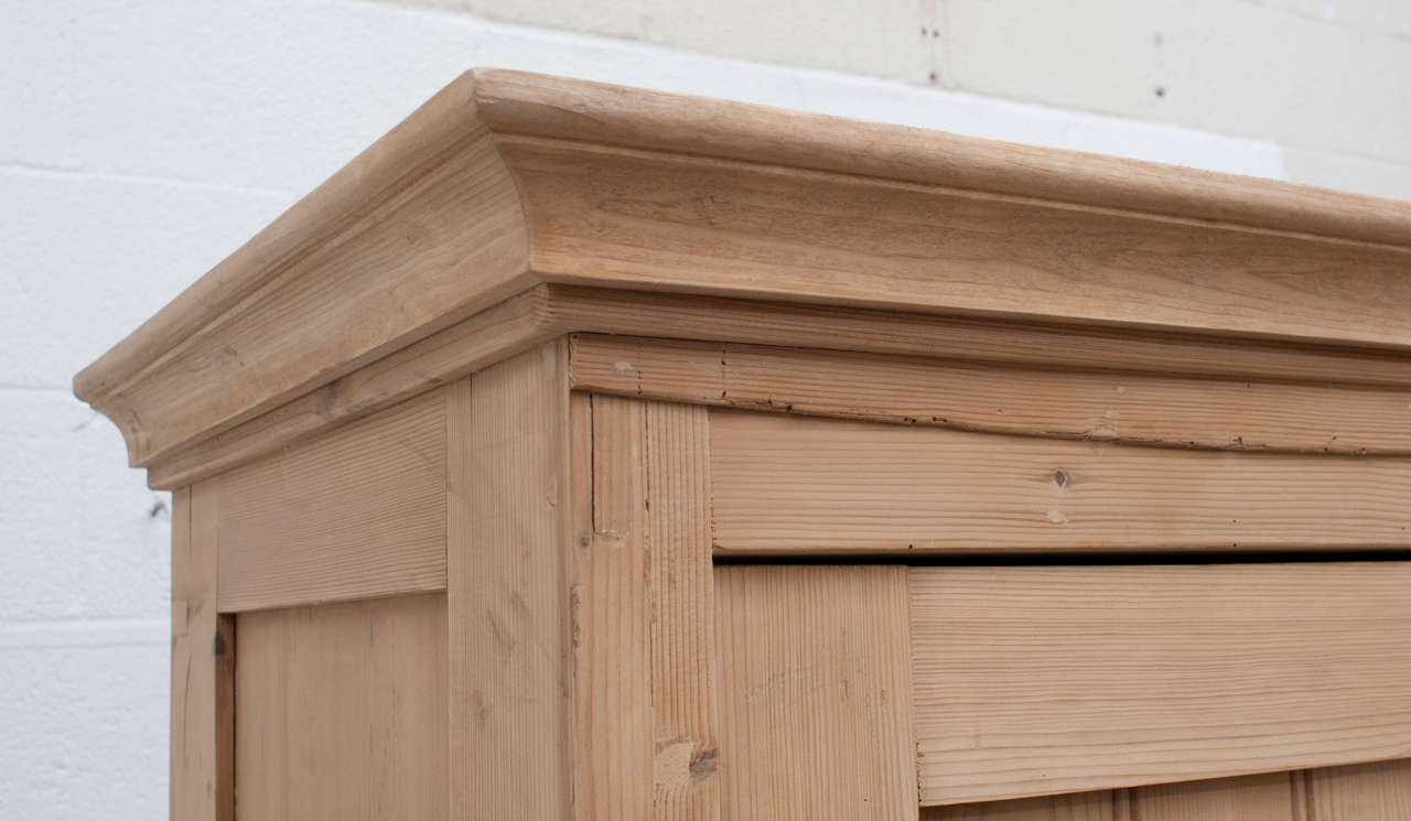 Polished Pine Chimney Cupboard