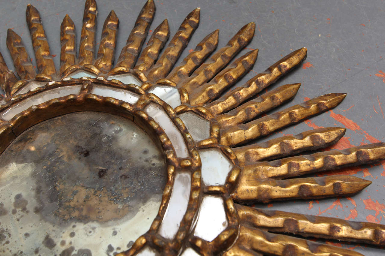 Small-Scale Italian Sunburst Mirror 1