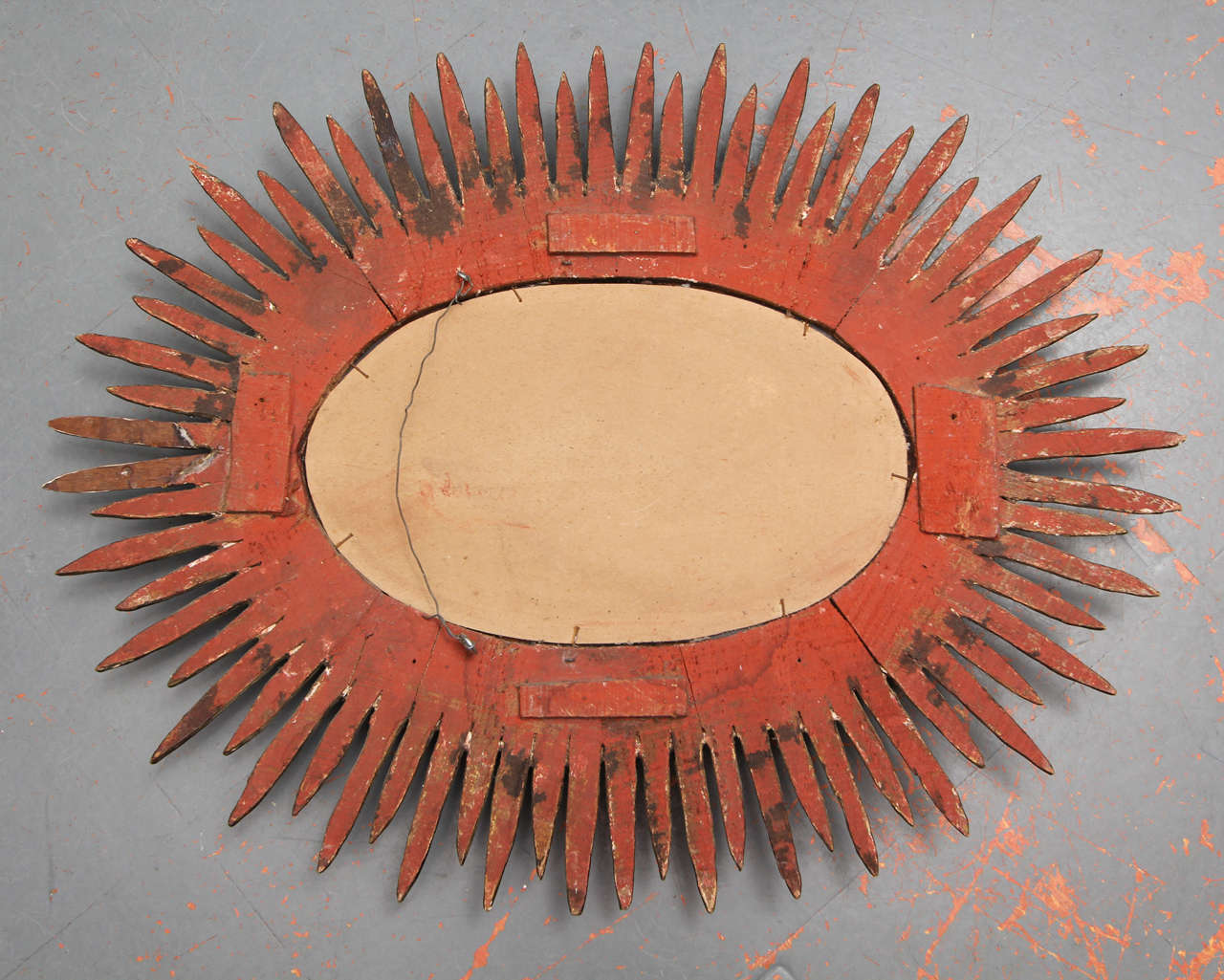 Oval Sunburst Mirror 2