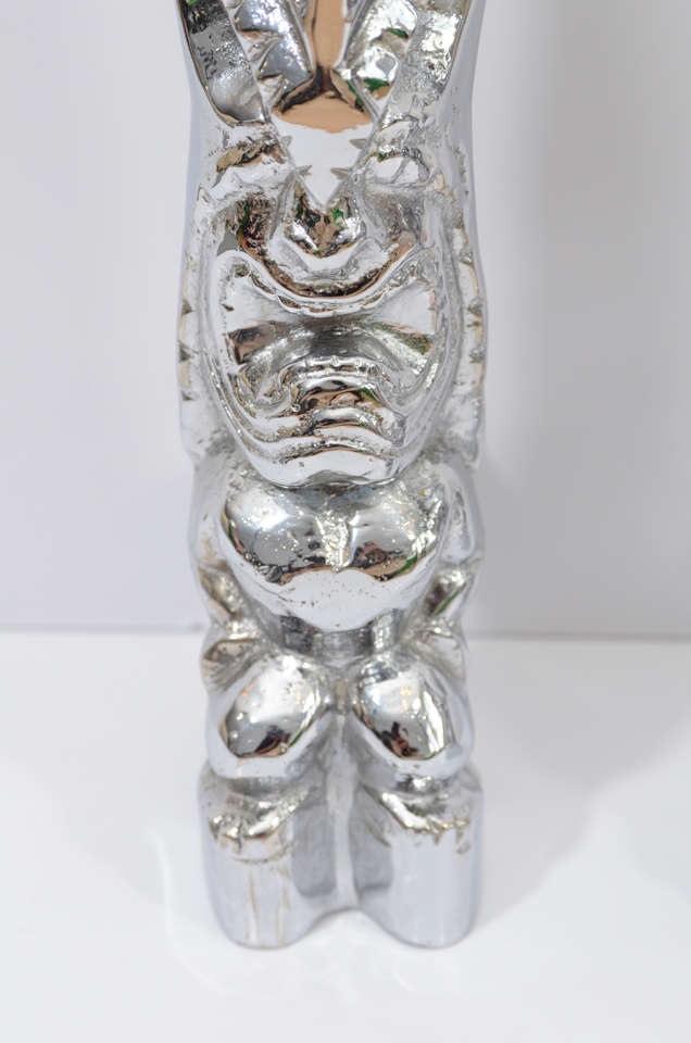 Unknown Chrome Tiki Door Handles