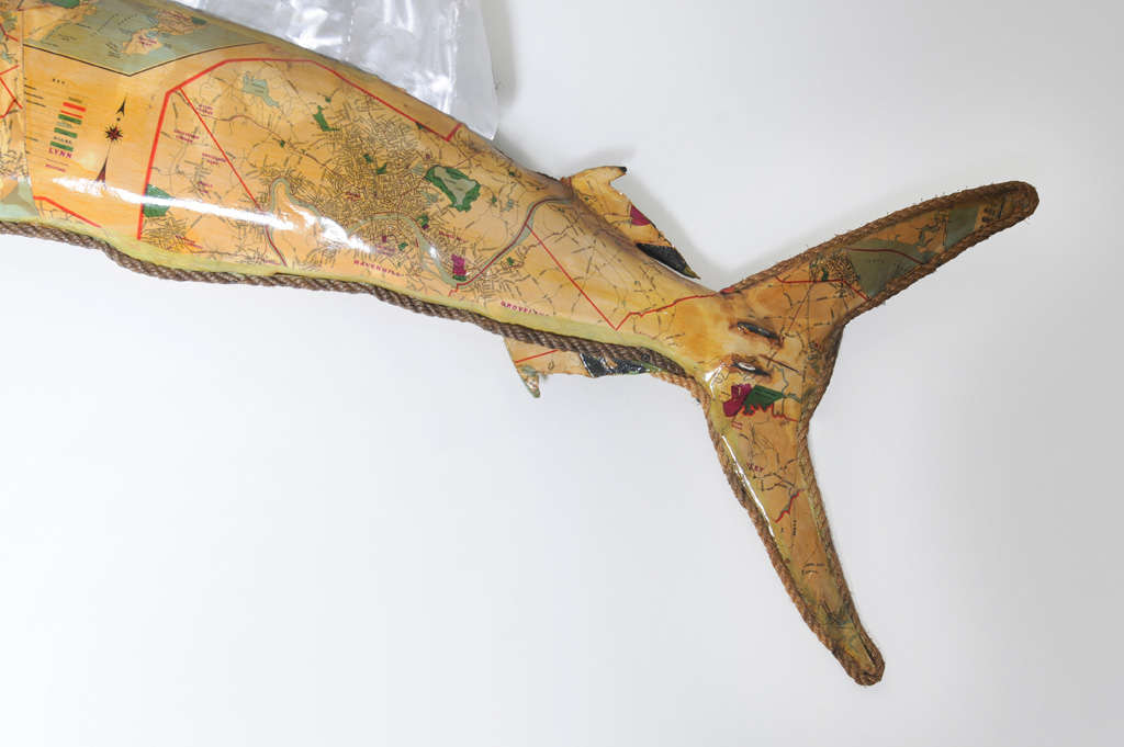 Folk Art Sailfish In Good Condition In West Palm Beach, FL