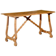 Spanish trestle table