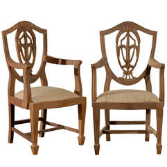 Pair of Childs Shieldback Chairs