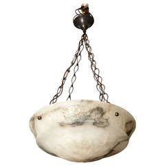 Alabaster chandelier