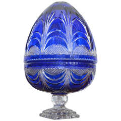 Crystal Egg For Champagne