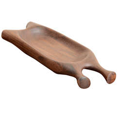 Mid-Century Wooden Tray