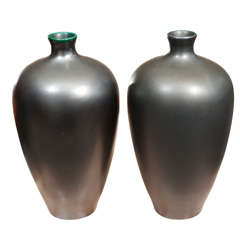 Pair Of Vases By Giovanni Gariboldi For Richard Ginori