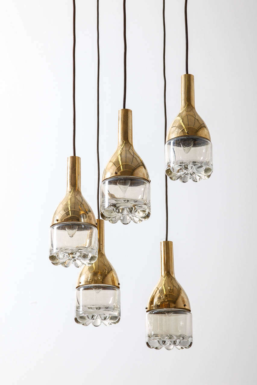 German Doria Cascade Chandelier