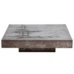 Brutalist Coffee Table 10