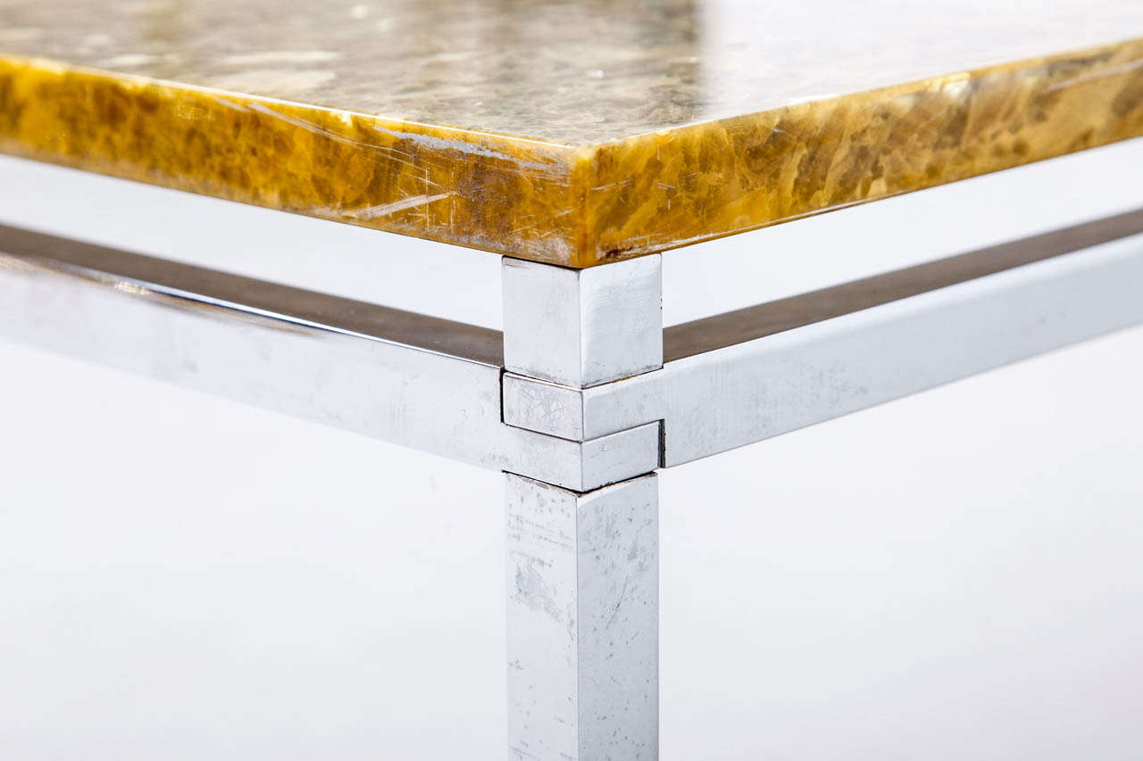 Florence Knoll Marble Topped Coffee Table 3