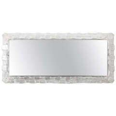 Illuminated 1970's Mirror