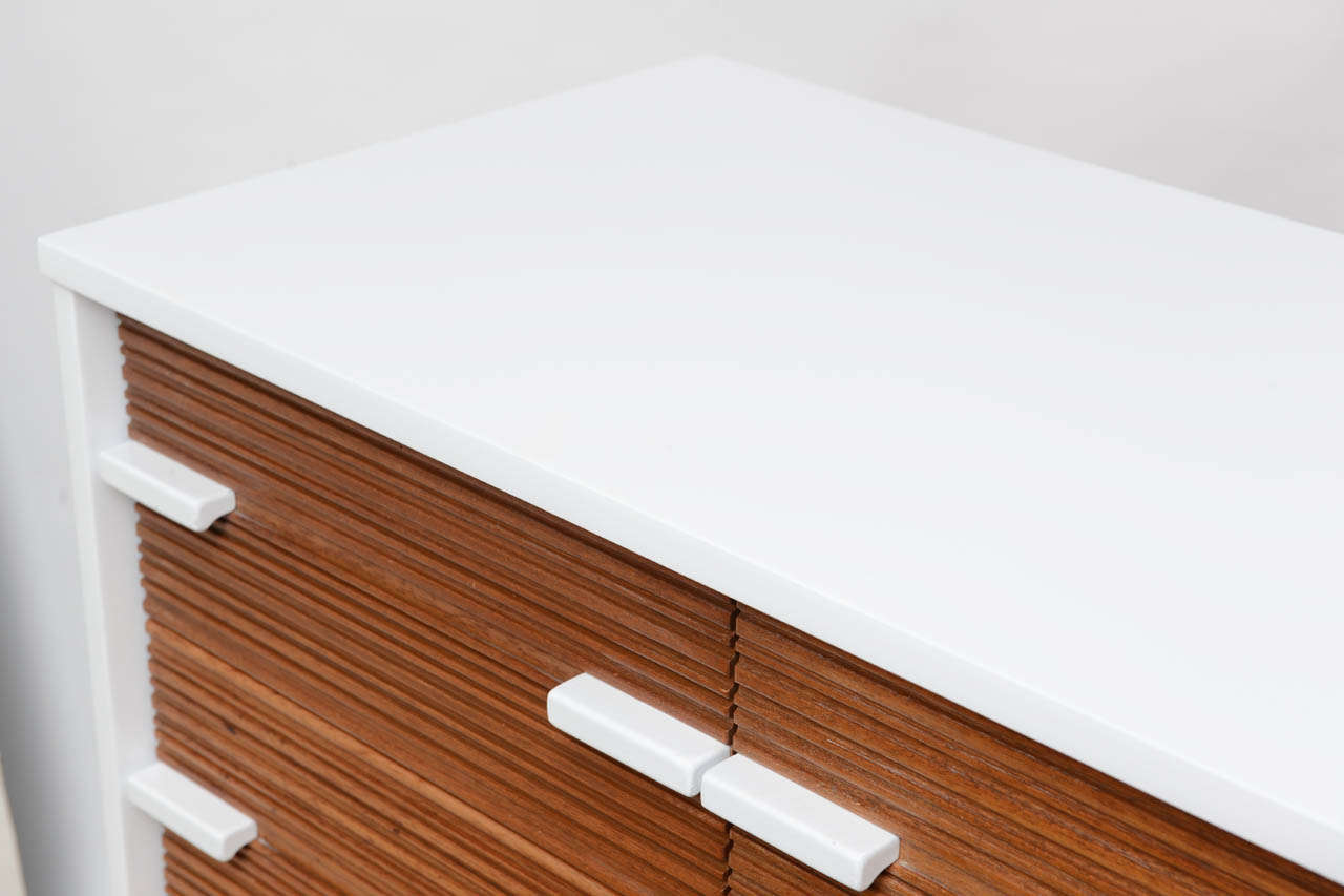 Mid-20th Century Mid-Century Modern Sculpted Chester Drawers