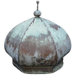 Vintage Large Copper Cupola