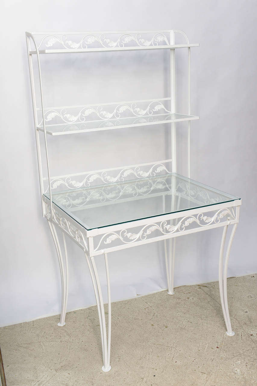 American Wrought Iron Etagere or Server by Woodard
