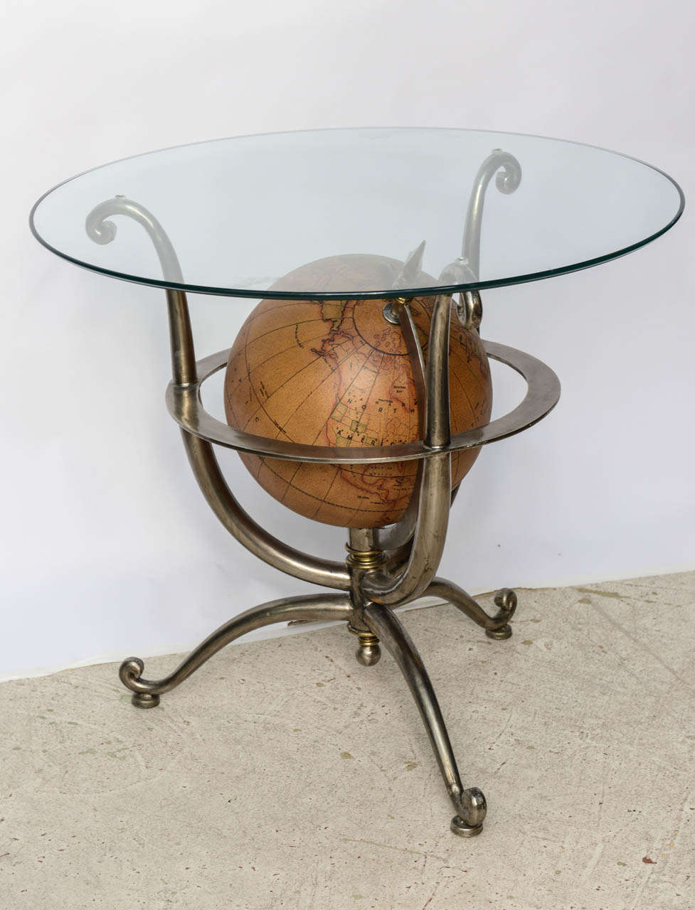 globe coffee table