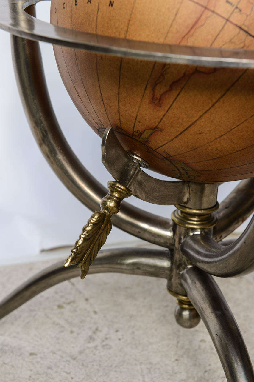 Neoclassical Style Globe Side Table 2