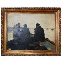 Three Fishermen on the Boat