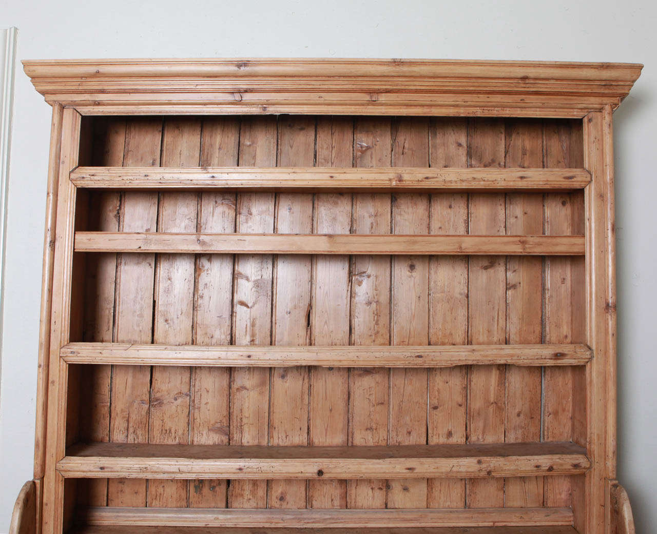 18th Century and Earlier Pine Welsh Cupboard For Sale