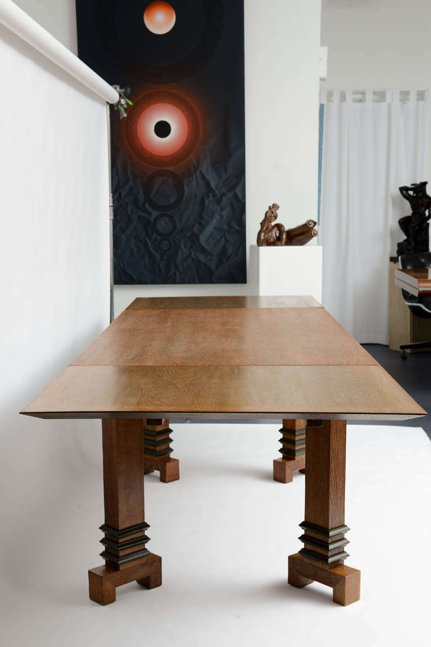 Art Deco Dining Table by Maurice Jallot 2