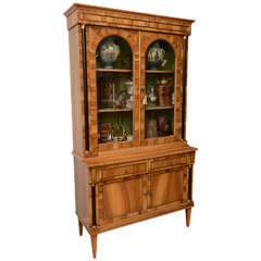 Vintage Olivewood Cabinet in Empire Taste