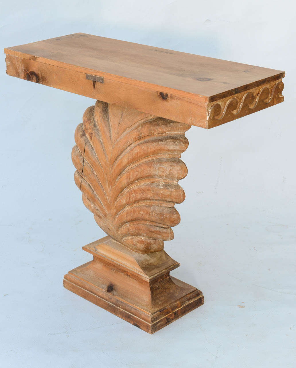 Dunbar Carved Shell Console Table by Edward Wormley 6