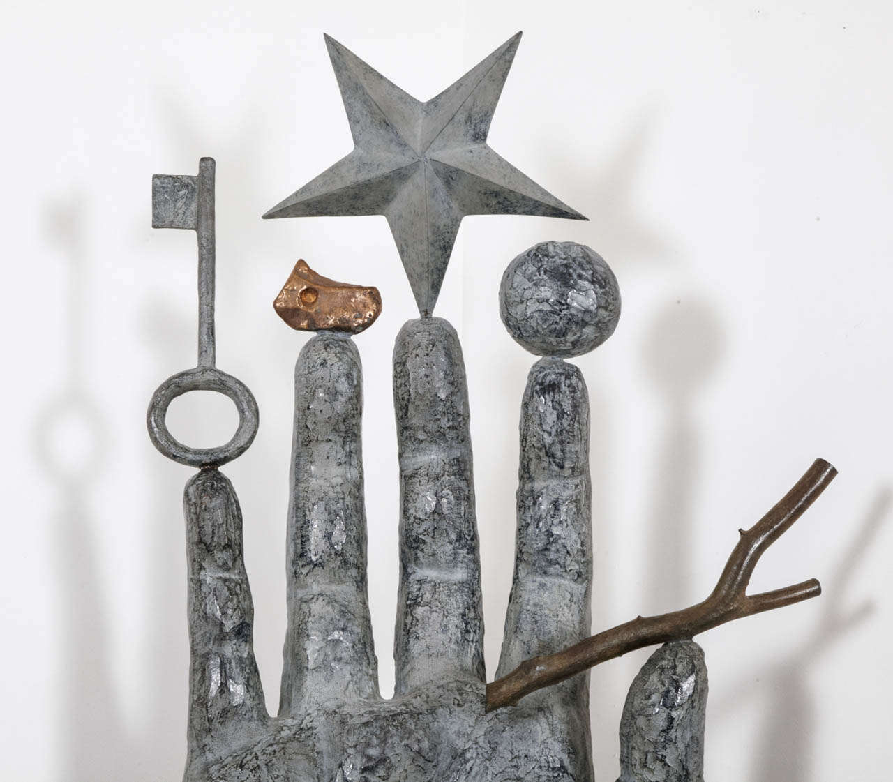 Bronze Sculpted Philosopher's Secret, 2002, By Richard Texier. at 1stDibs