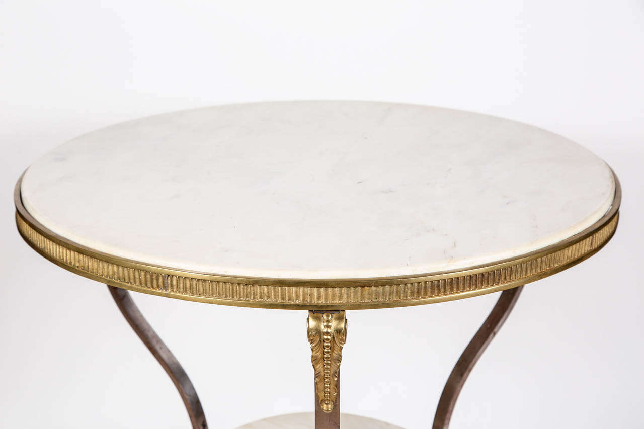 Two Tier Marble Gueridon 5