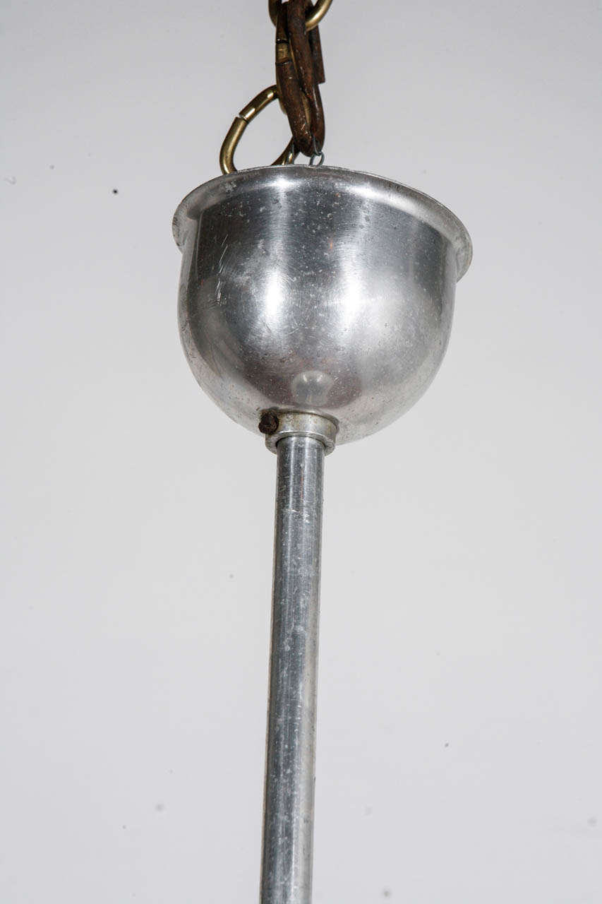 Français Lampe à suspension industrielle française