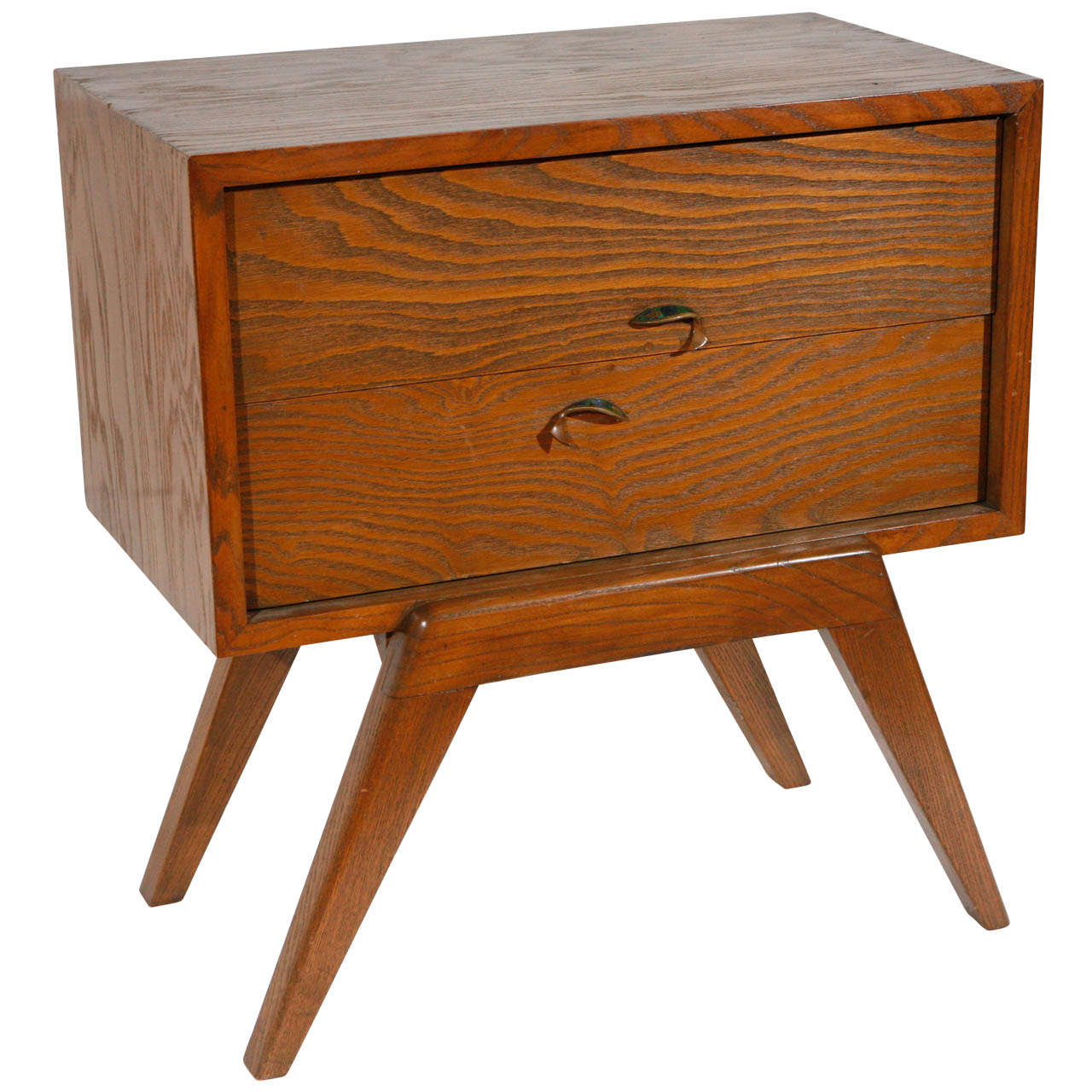 Maximilian Karp Side Table with Pepe Mendoza Handles