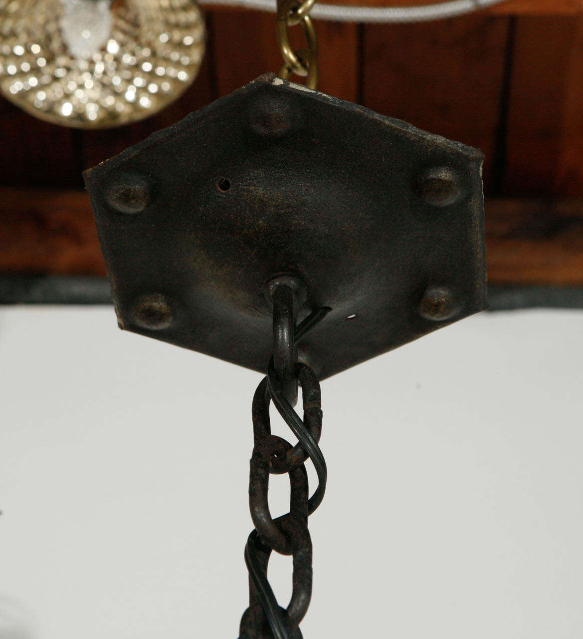 French Iron Fixture In Good Condition For Sale In Los Angeles, CA