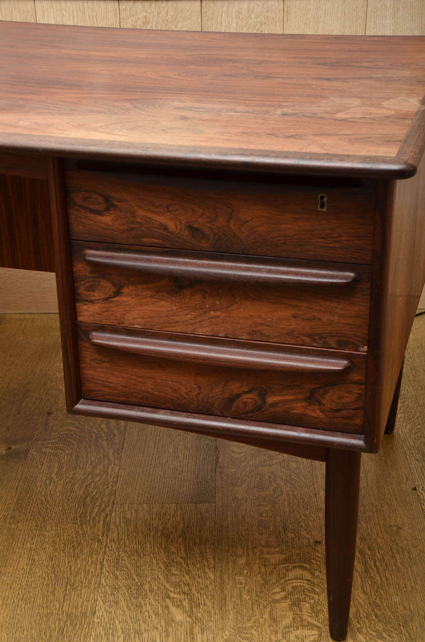 Mid-Century Modern Lafer Rosewood Desk