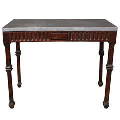 19th Century Italian Walnut Table