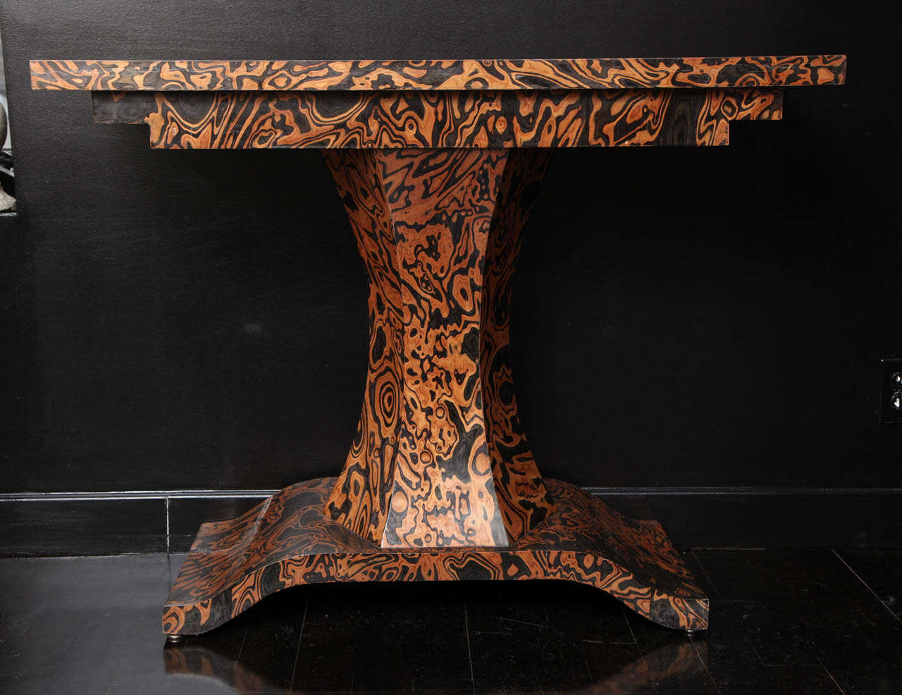 19th Century Zebra Wood Console For Sale 2