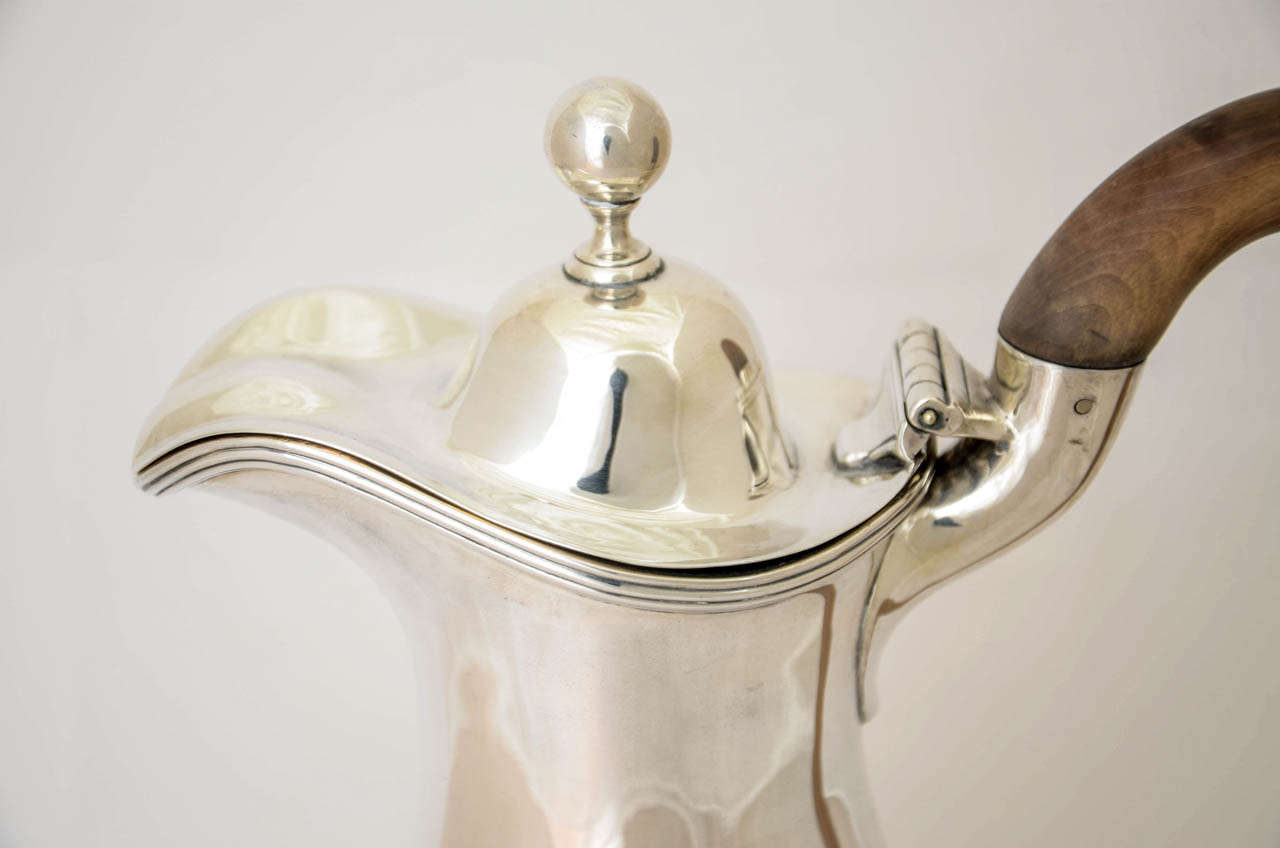 Neoclassical Sterling Silver Jug For Sale