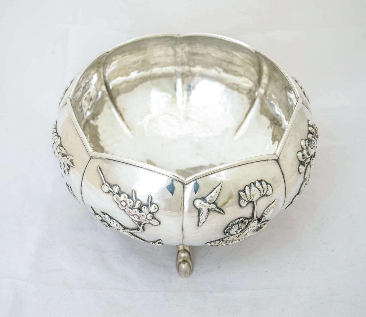 Chinese Export Silver Bowl 1