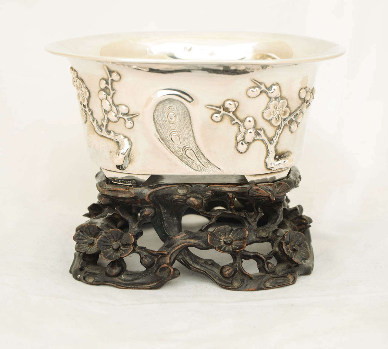 19th Century Chinese Export Silver Bowl