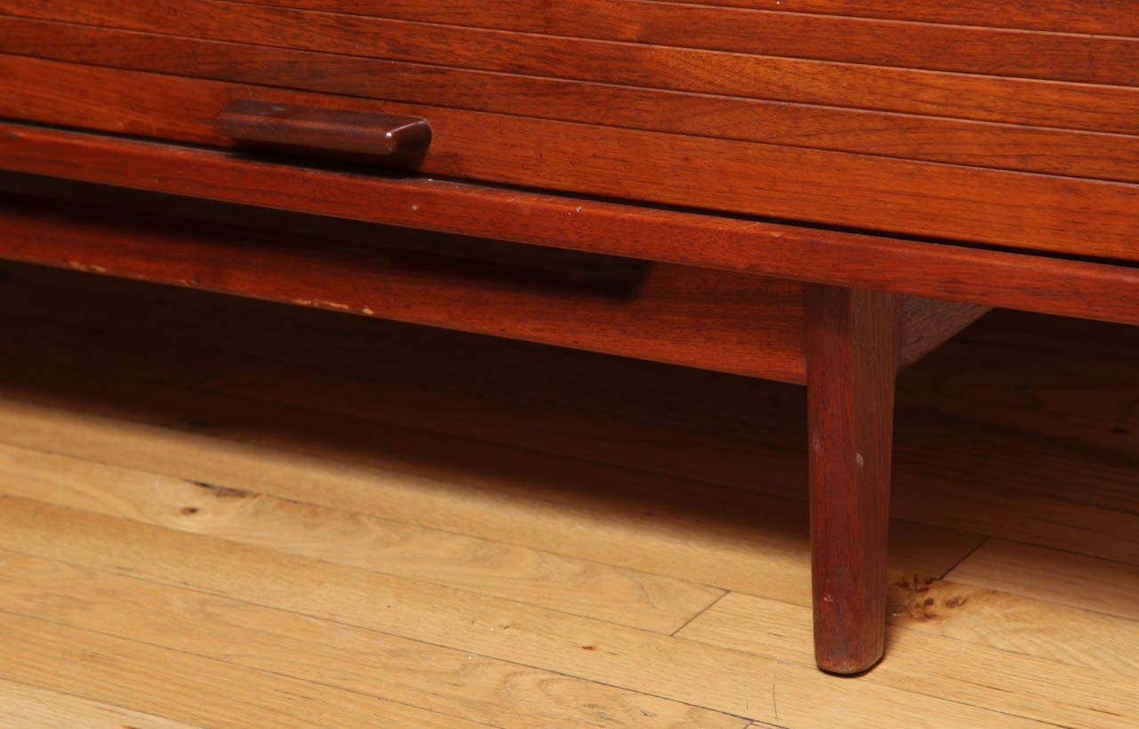 Mid-20th Century Jens Risom Danish/American  Walnut Sideboard. Circa 1960