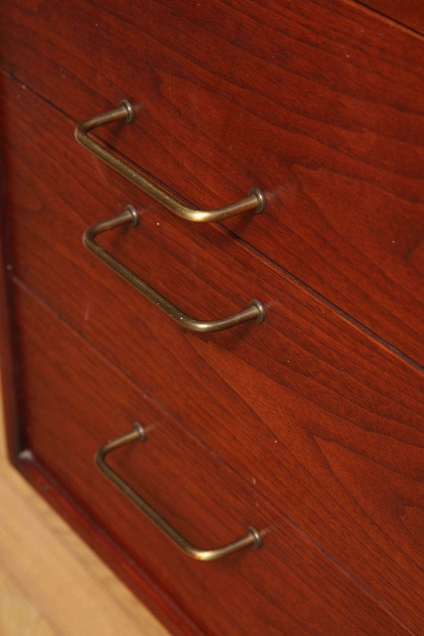 Jens Risom Danish/American  Walnut Sideboard. Circa 1960 1