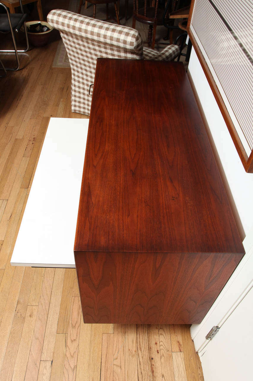 Jens Risom Danish/American  Walnut Sideboard. Circa 1960 4