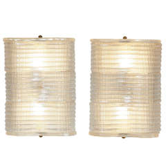 Pair of Seguso 1950's Wall Lights