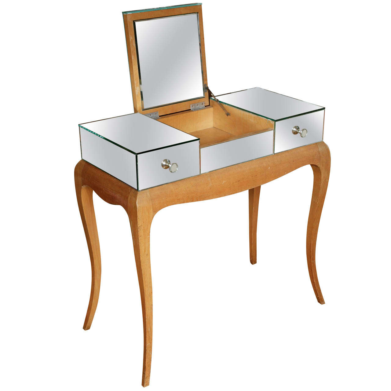 Mirrored Vanity/Bureau at 1stDibs