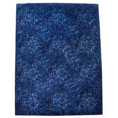 Vintage Blue Typhoon Carpet