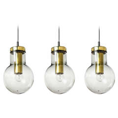 Vintage Three Raak Pendants