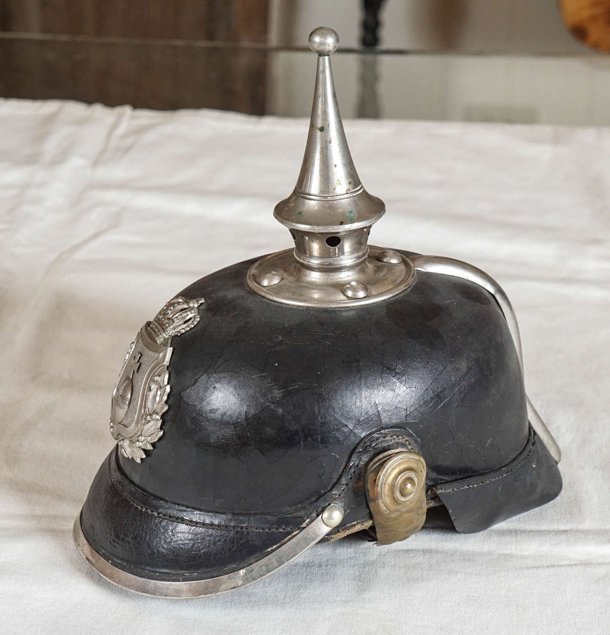 Austrian Vintage 19th Century Child's Pickelhaube